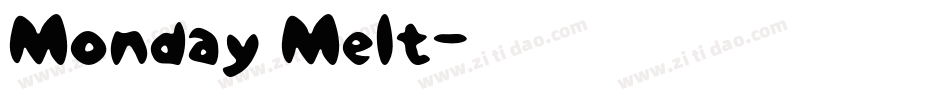 Monday Melt字体转换